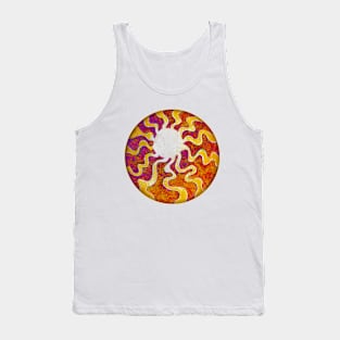 Sunburst Sun Sunshine Solar Rays Tank Top